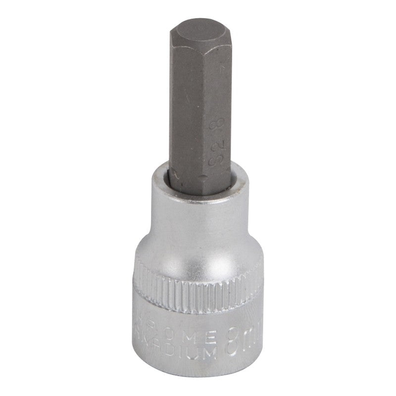 Vulcan 3506007521 Hex Bit Socket, Chrome, 1-7/8 in OAL
