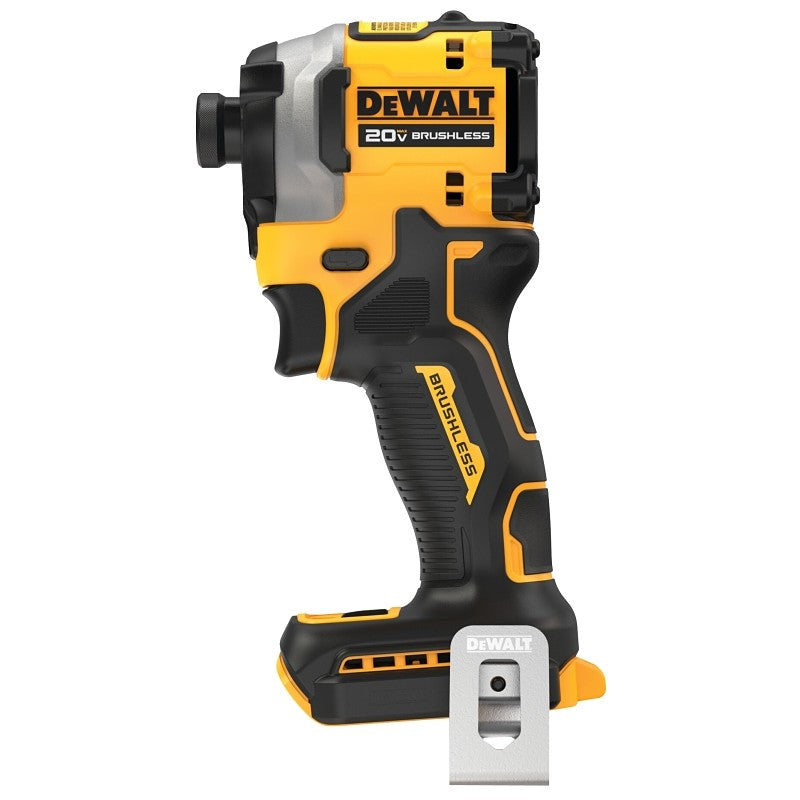 DEWALT Atomic DCF850B Impact Driver, Tool Only, 20 V, 1/4 in Drive, Hex Drive, 3800 ipm, 3250 rpm Speed