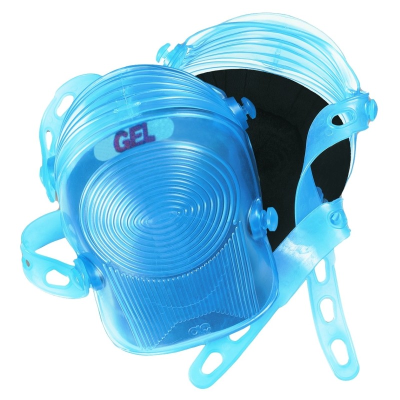 CLC G361 Non-Marring Knee Pad, PVC Cap, EVA Gel Foam Pad, Button and Loop Closure