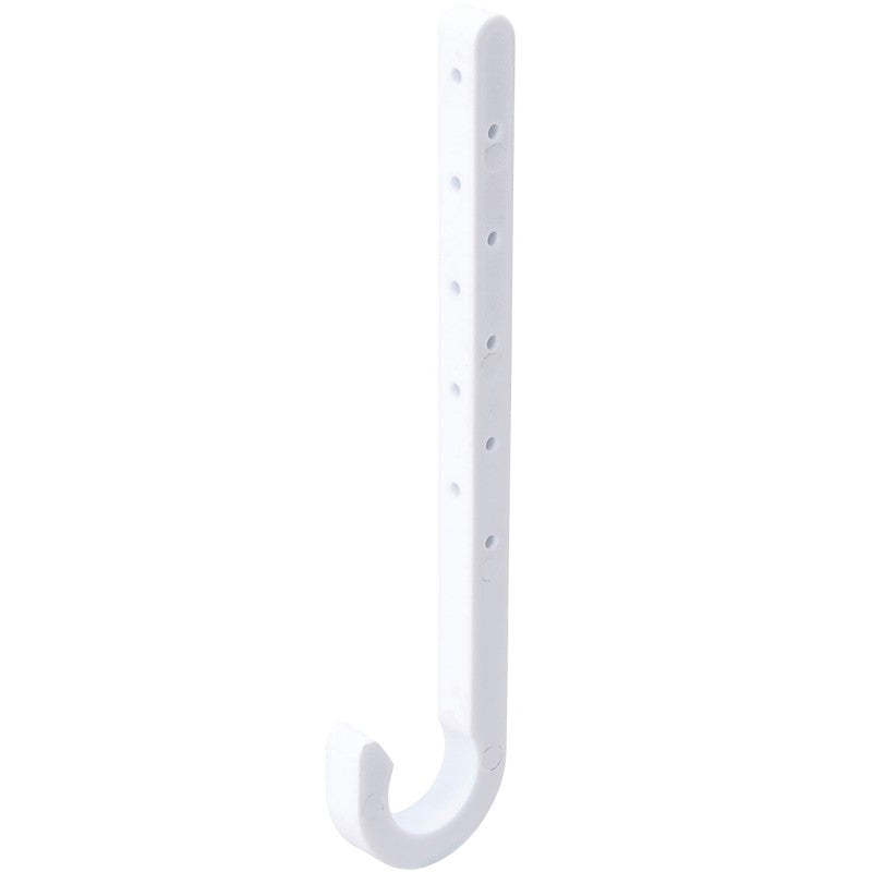 B & K P01-125HC Baby J-Hook, 1-1/4 in Opening, ABS (Pack of 20)