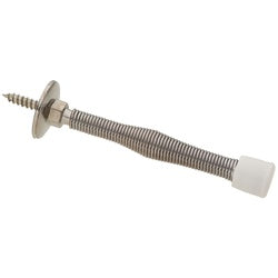 Economy Spring Door Stops 3 Inch Bright Chrome 2 Pack (POS)