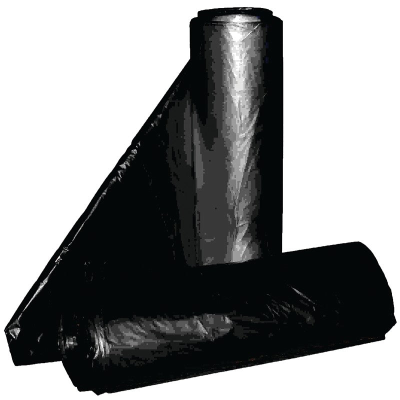 ALUF Plastics RCT-45XX Royal Crown Top Liner, 45 gal, Black, 40 x 46 in, Metalocene Blend