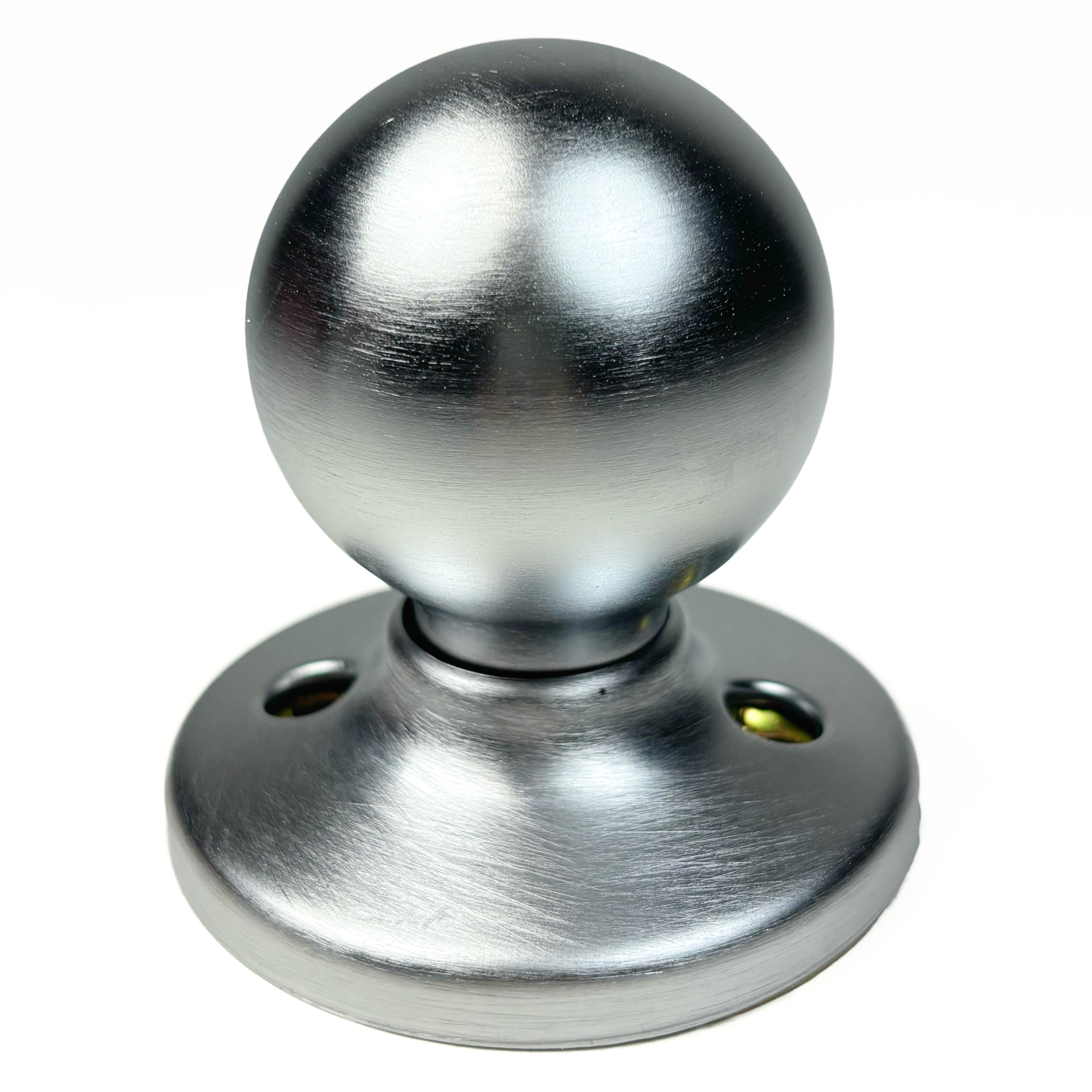 Half Dummy Knob Pull Yukon Satin Chrome