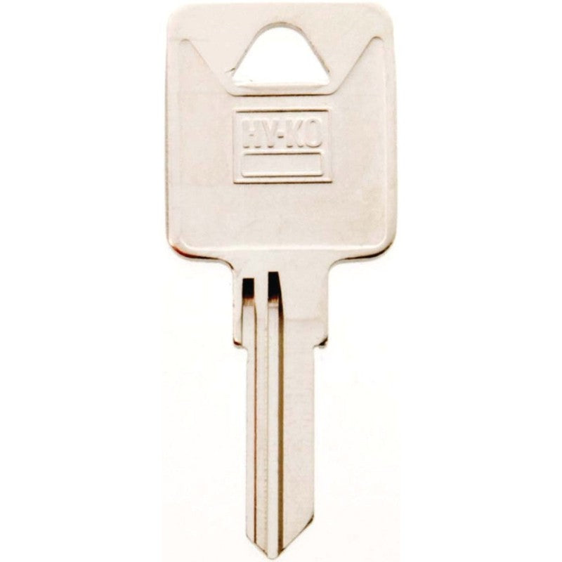 Hy-Ko 11010TM4 Key Blank, Brass, Nickel, For: Trimark Cabinet, House Locks and Padlocks, TM4 Key Number (Pack of 10)