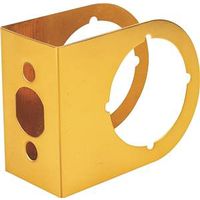 Dnch Thick Doors 2-3/4 Backset 4-1/4 by 3 Inch Polished Brass