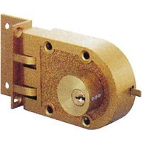 Jimmy Proof DoubDeadlock With Shutter Guard Golden Finish