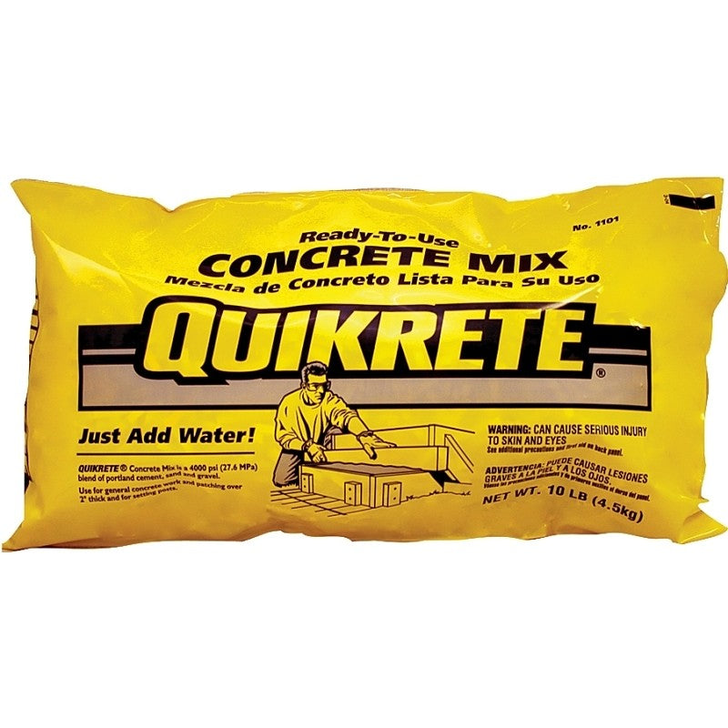 Quikrete 1101-10 Concrete Mixer, Brown/Gray (Pack of 6)