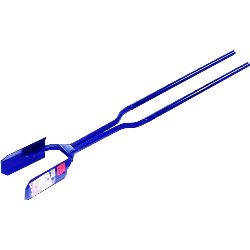 Seymour 21230 Post Hole Digger, Riveted Blade, HCS Blade, Steel Handle, Square Cut Handle, 56 in OAL