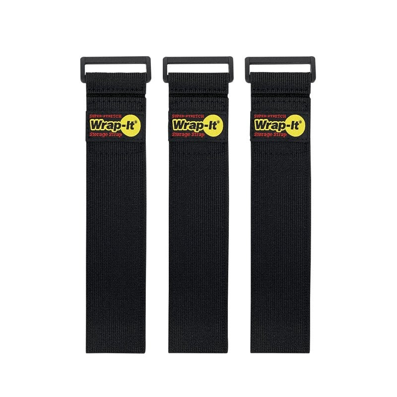 Wrap-It Storage 703-18B Storage Strap, 18 in L, 2 in W, Fastening Method: Hook and Loop