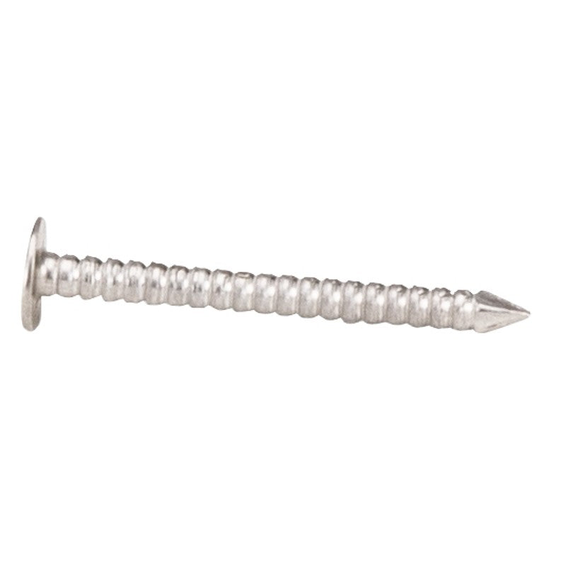 ProFIT 0260118S Roofing Nail, 1-3/4 in L, 10 ga, 316 Stainless Steel