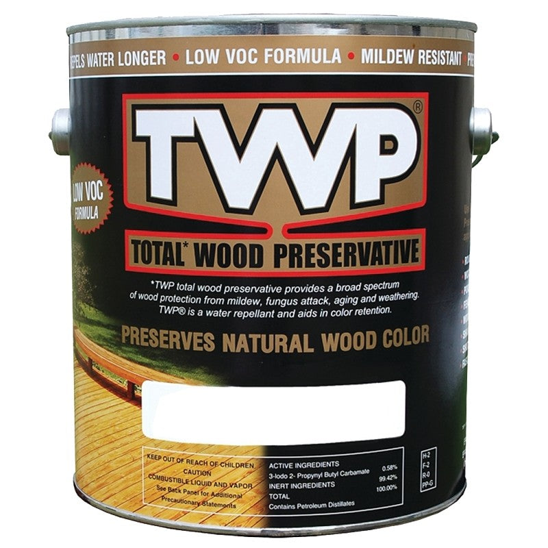 TWP 1500 Series TWP-1501-1 Wood Preservative, Cedartone, Liquid, 1 gal, Can (Pack of 4)