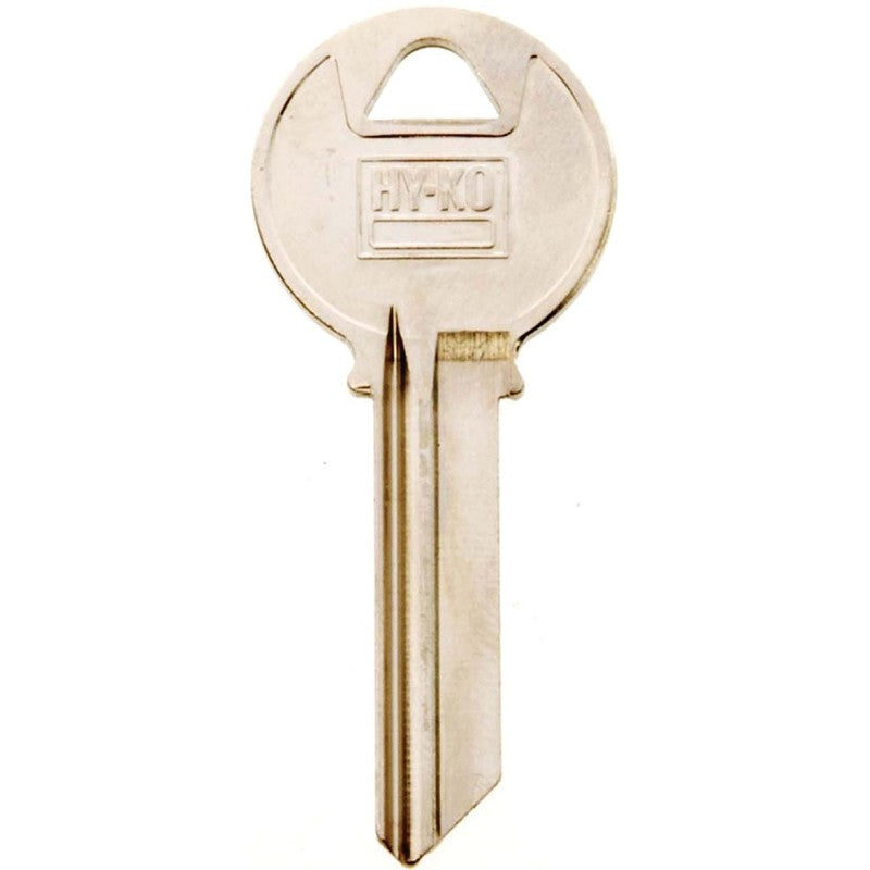 Hy-Ko 11010Y4 Key Blank, Brass, Nickel, For: Yale Cabinet, House Locks and Padlocks, Y1PDM Key Number (Pack of 10)