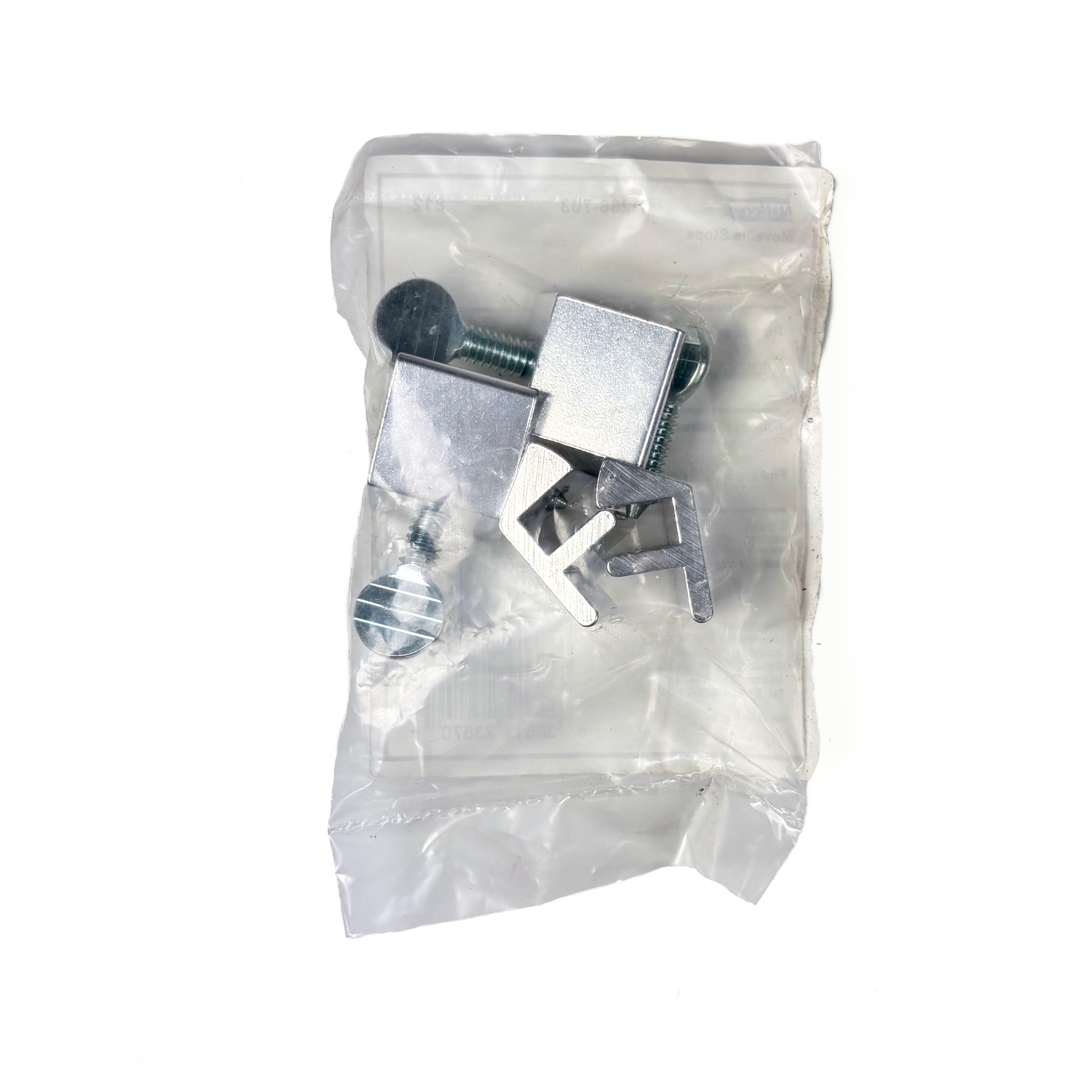 Movable Window Stop Aluminum Finish 4 Pack (POS)