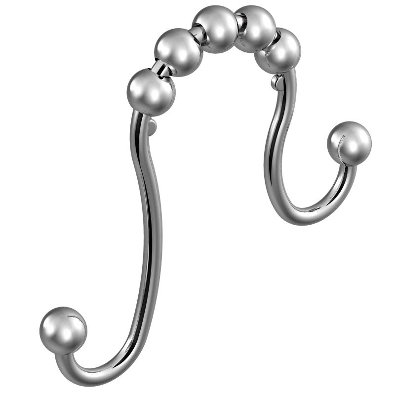 Moen SR2201CH Shower Curtain Ring, Steel, Chrome