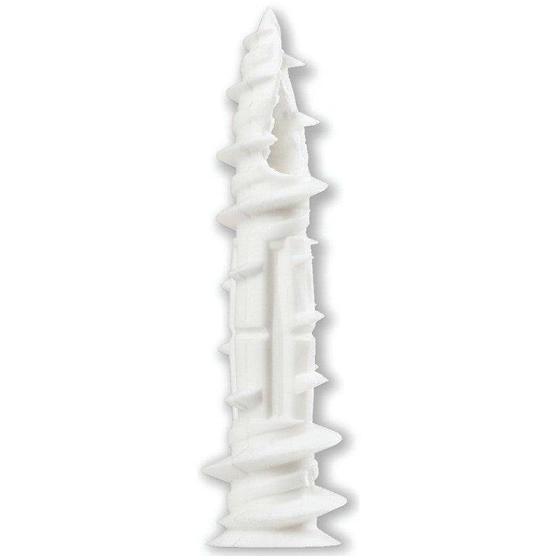 Cobra Anchors 753S Wall Anchor, 2-1/4 in L, Nylon, 85 lb