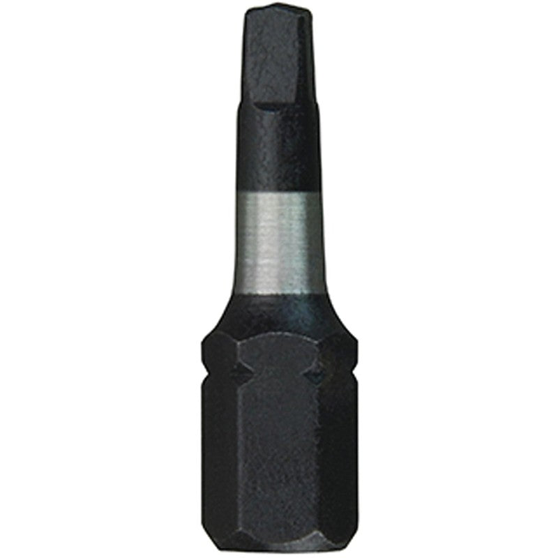 Milwaukee SHOCKWAVE 48-32-4418 Insert Bit, #10, 1/4 in Drive, Slotted Drive, 1/4 in Shank, Hex Shank, 1 in L (Pack of 3)