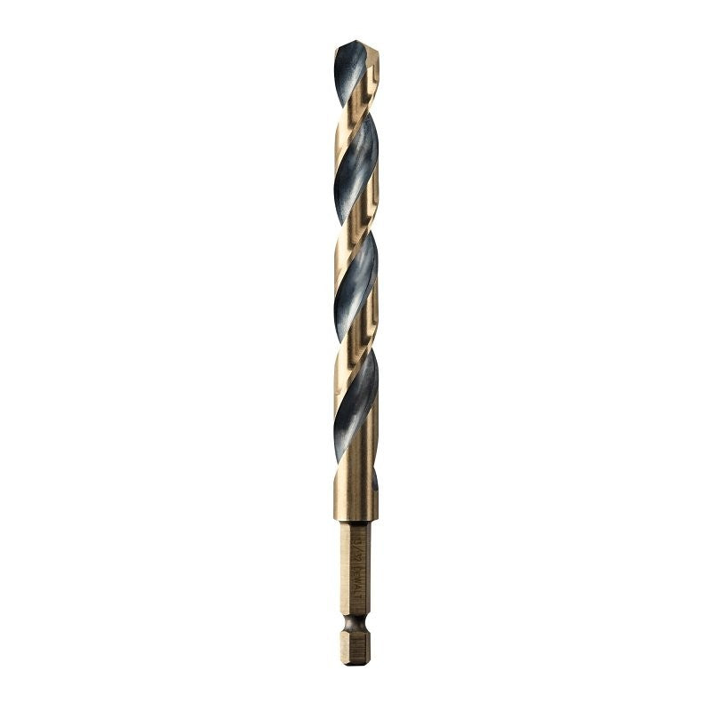 DEWALT DWA5026 Drill Bit, 13/32 in Dia, 5-3/8 in OAL, 1/4 in Dia Shank, Hex Shank