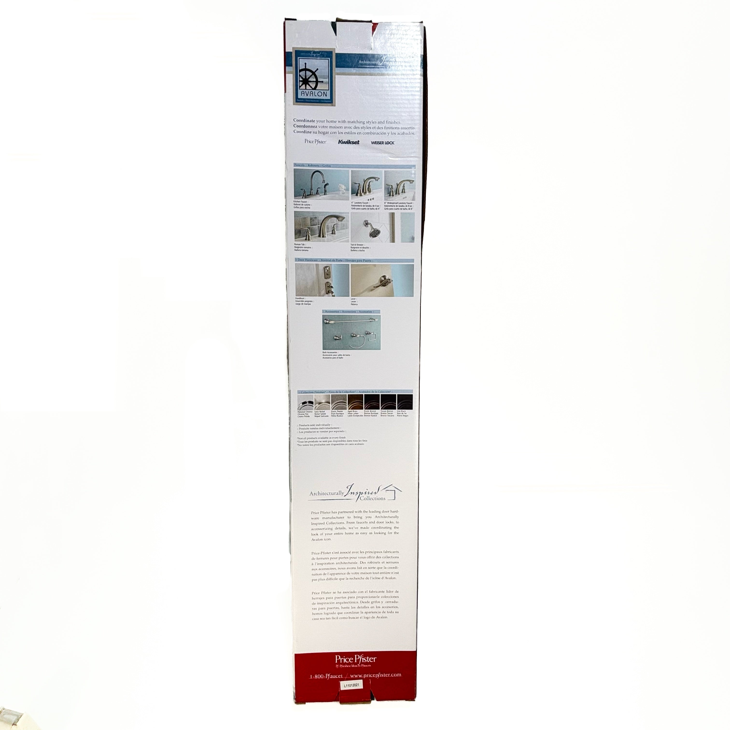 Avalon Towel Bar 24 Inch Polished Chrome (POS)
