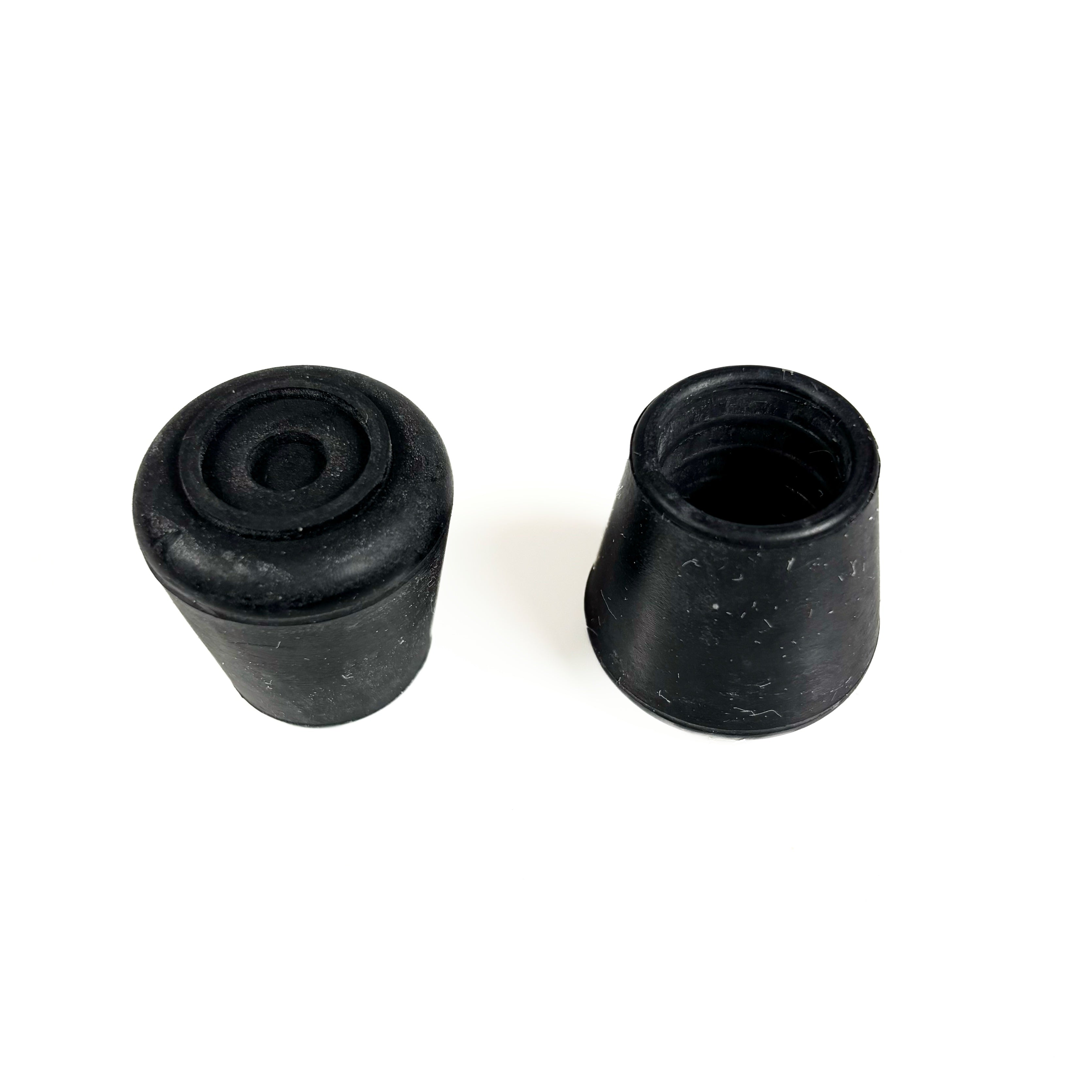 Leg Tips 5/8 Inch Black Rubber 4 Pack