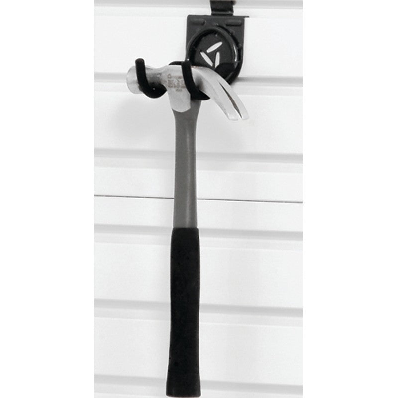 Gladiator GAWUXXSCRH Scoop Hook, 25 lb, Steel, Granite, Powder-Coated