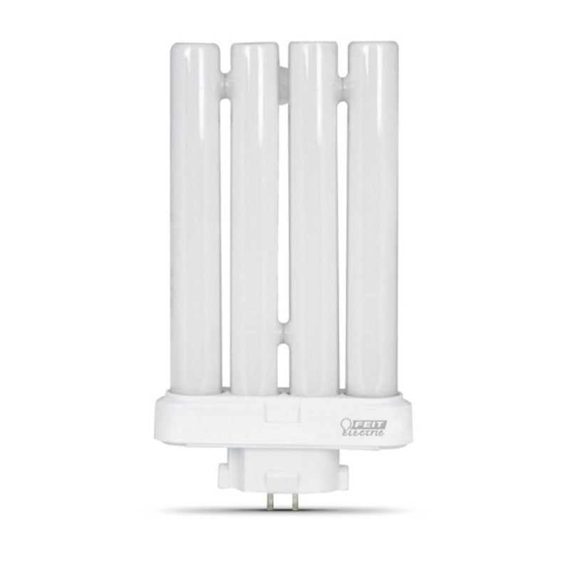 Feit Electric BPPL27F/65K Compact Fluorescent Bulb, 27 W, PL Lamp, GX10Q-4 Lamp Base, 1450 Lumens, 6500 K Color Temp