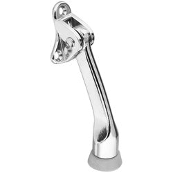 Kick Down Door Holder 4 Inch Chrome Finish (POS)