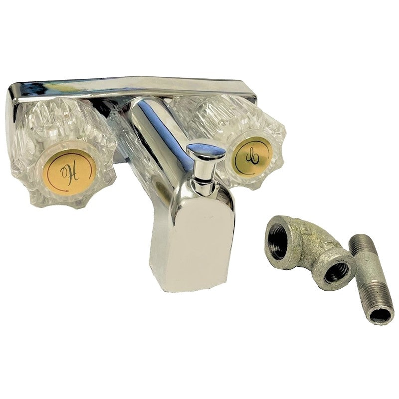 US Hardware P-009NB Faucet Diverter, Chrome, Brass