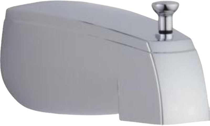 Delta RP5834 Tub Spout, 5-1/2 in L, 1/2 in Connection, Sweat, Metal, Chrome Plated
