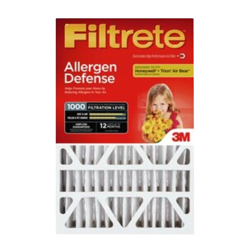 Filtrete NADP01-4IN-4 Air Filter, Non-Electrostatic, 4 in Thick, 25 in L, 16 in W, 11 MERV, 1000 MPR, 1/PK (Pack of 4)