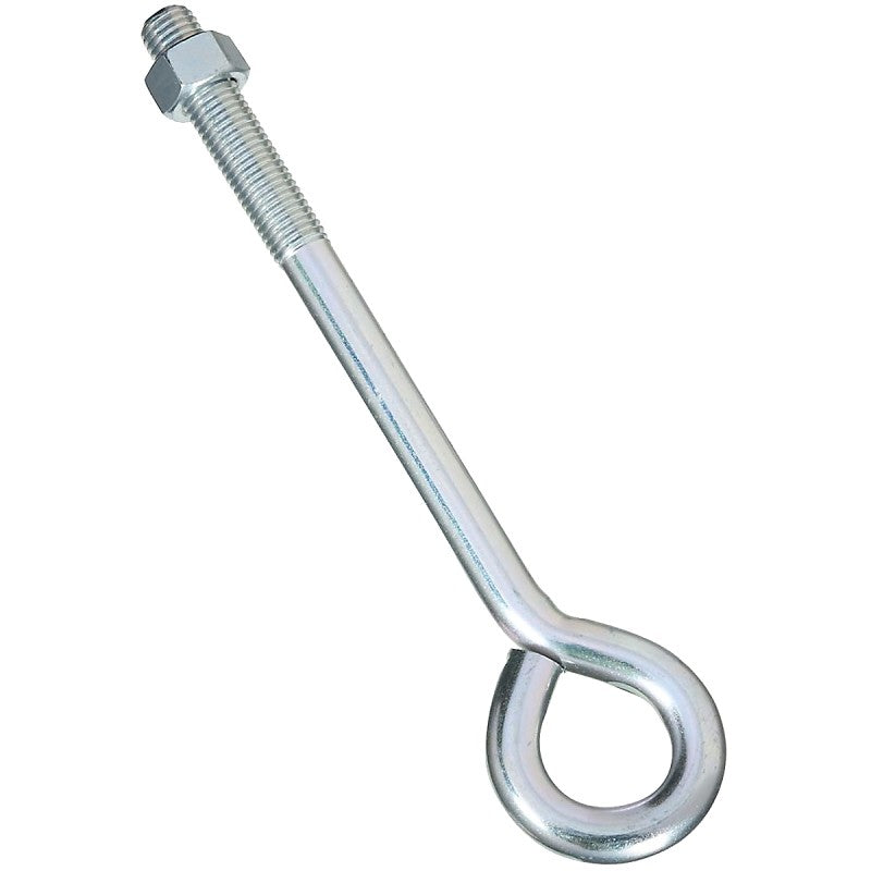 National Hardware N347-740 Eye Bolt, 12 in OAL, 3/4 in Thread, 675 lb Working Load, Steel
