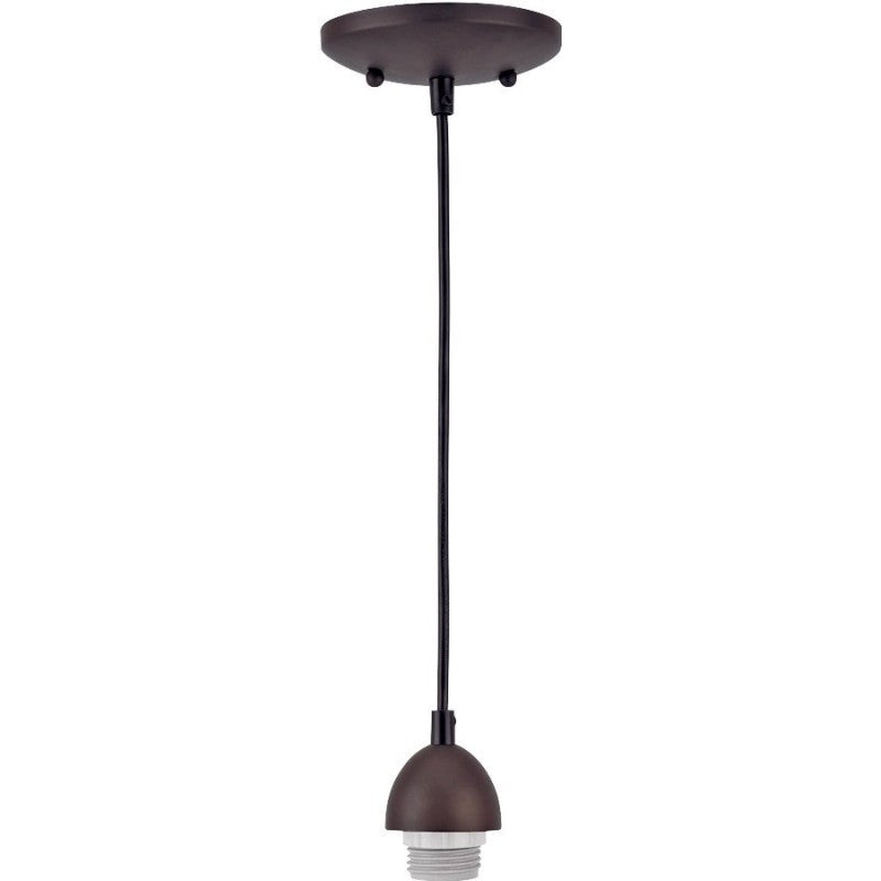 Westinghouse 7028500 Mini Pendant Light Fixture, 1-Lamp, Incandescent Lamp, Oil-Rubbed Bronze Fixture