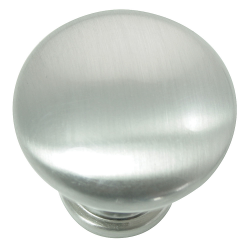 Laurey Ultima Series 54628 Hollow Knob, 30 mm Projection, Steel, Brushed Satin Nickel