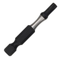 Milwaukee 48-32-4482 Power Bit, T10 Drive, Torx Drive, 1/4 in Shank, Hex Shank, 2 in L, Steel (Pack of 3)