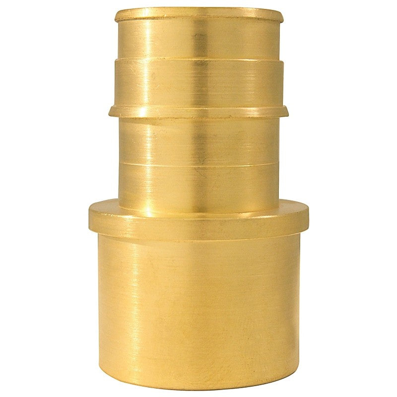 Apollo ExpansionPEX Series EPXFSA11 Pipe Adapter, 1 in, Barb x Female Sweat, Brass, 200 psi Pressure