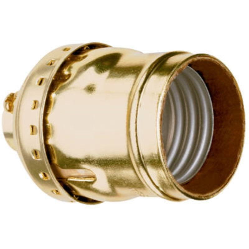 Pass & Seymour 975ABDCC10 Lamp Holder, 3.12 in Dia Dimensions, 250 V, 660 W, Brass/Metal Housing Material