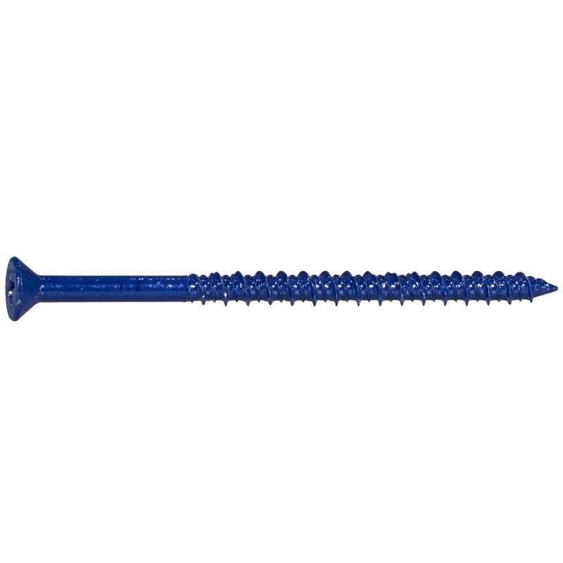 Midwest Fastener 10539 Masonry Screw, 3/16 in Dia, 3-1/4 in L, Steel, 1/PK