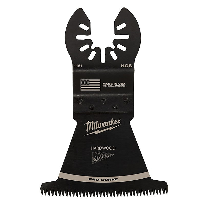 Milwaukee 49-25-1153 Blade, 2-1/2 in, 1-5/8 in D Cutting, HCS, 3/PK