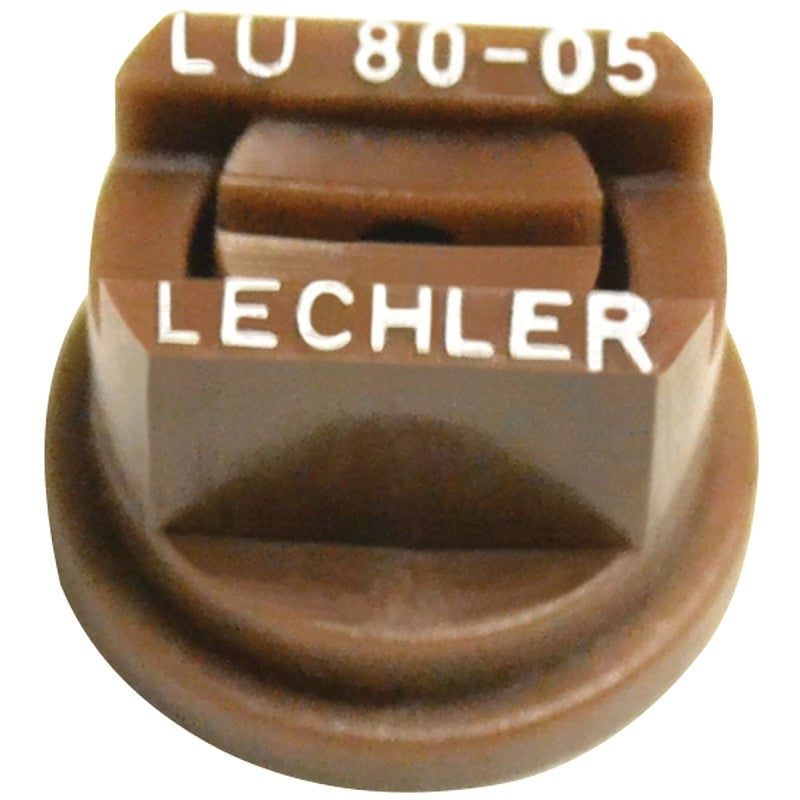Green Leaf LU 80-05 6PK Spray Nozzle, Multi-Range Universal Flat, Polyoxymethylene, Brown