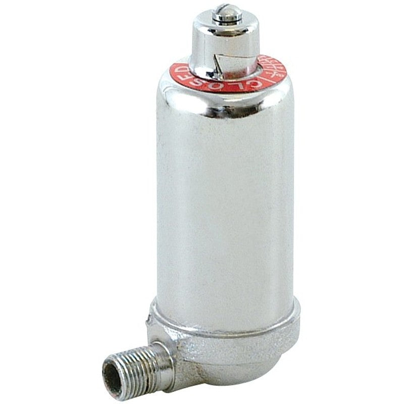 Eastman 20378 Radiator Air Valve, Adjustable, Brass, Chrome