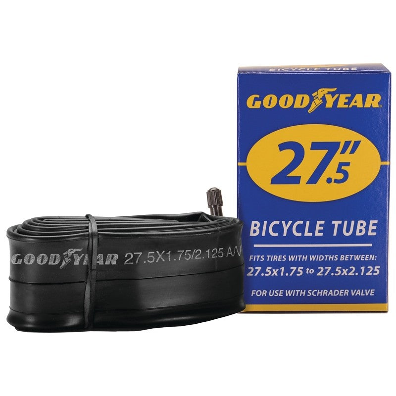 Kent 91083 Bicycle Tube, Black, For: 27-1/2 x 1-3/4 to 2-1/8 in W Bicycle Tires