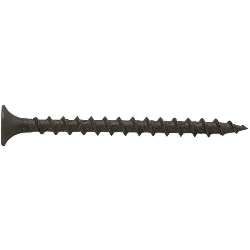 ProFIT 0286108 Screw, #6 Thread, 1-5/8 in L, Coarse Thread, Bugle Head, Phillips Drive, Sharp Point, Phosphate, 222/BX
