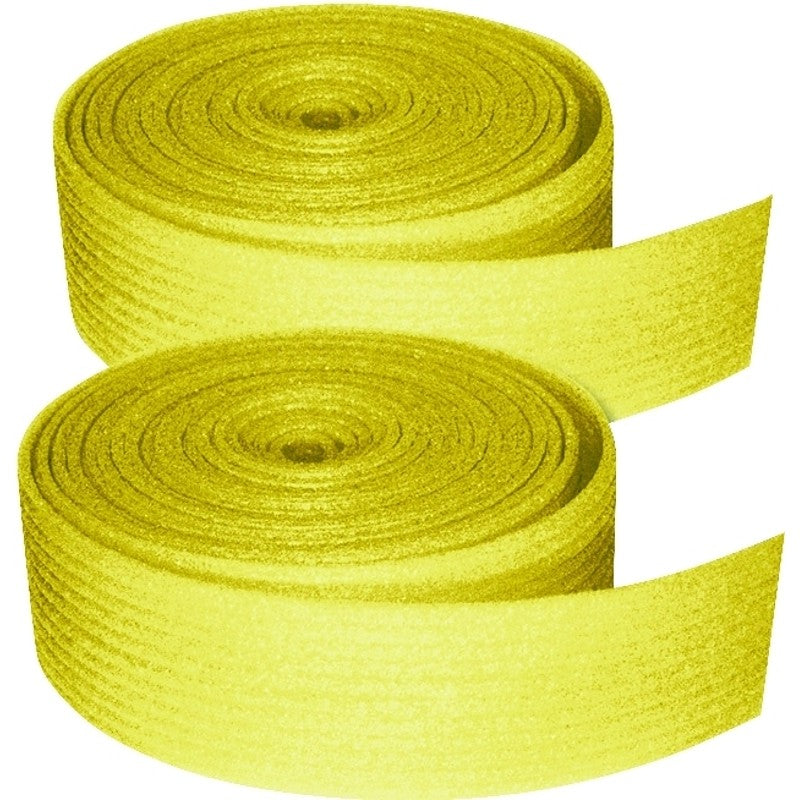 Innovative Energy W507 Sill Seal, 5-1/2 in W, 50 ft L Roll, Polyethylene, Yellow (Pack of 6)