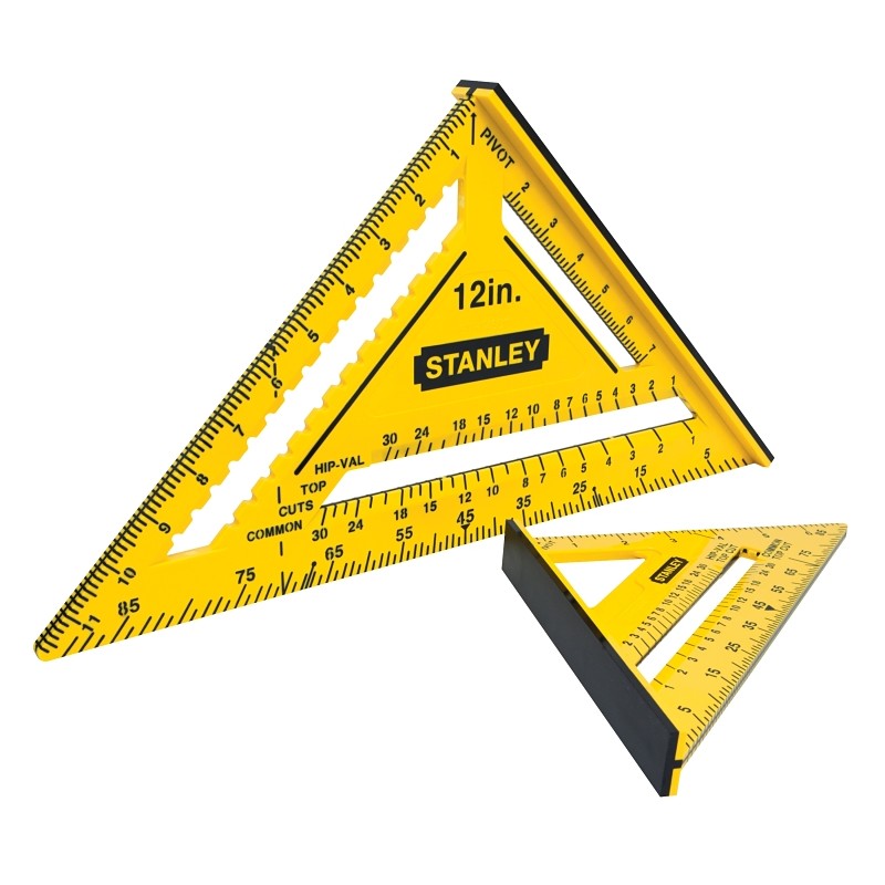 STANLEY STHT46011 Dual Color Square, 1/8 in Graduation, ABS (Pack of 4)
