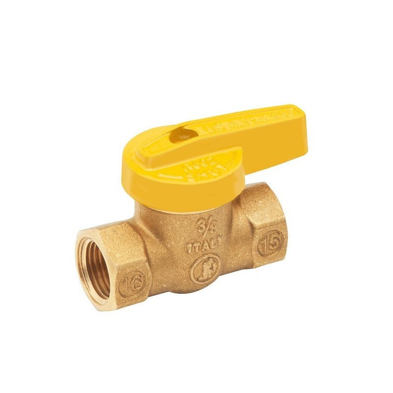 B & K ProLine Series 110-522HC Gas Ball Valve, 3/8 in Connection, FPT, 200 psi Pressure, Manual Actuator