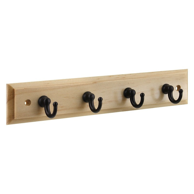 Stanley Hardware S813-063 Key Tidy Rail, Wood, Oil-Rubbed Bronze