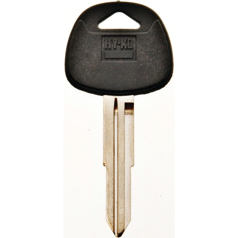 Hy-Ko 12005HY14 Automotive Key Blank, Brass/Plastic, Nickel, For: Hyundai Vehicle Locks, HY14 Key Number (Pack of 5)