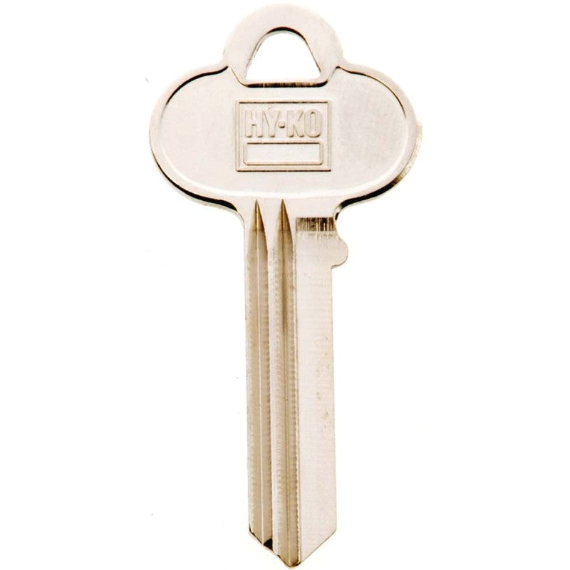 Hy-Ko 11010CO62 Key Blank, Brass, Nickel, For: Corbin Russwin Cabinet, House Locks and Padlocks, CO62 Key Number (Pack of 10)