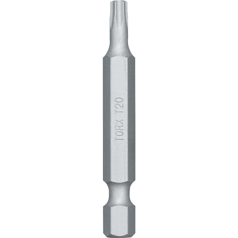 DEWALT DW2660 Power Bit, T20 Drive, Torx Drive, 1/4 in Shank, Hex Shank, 2 in L, Steel