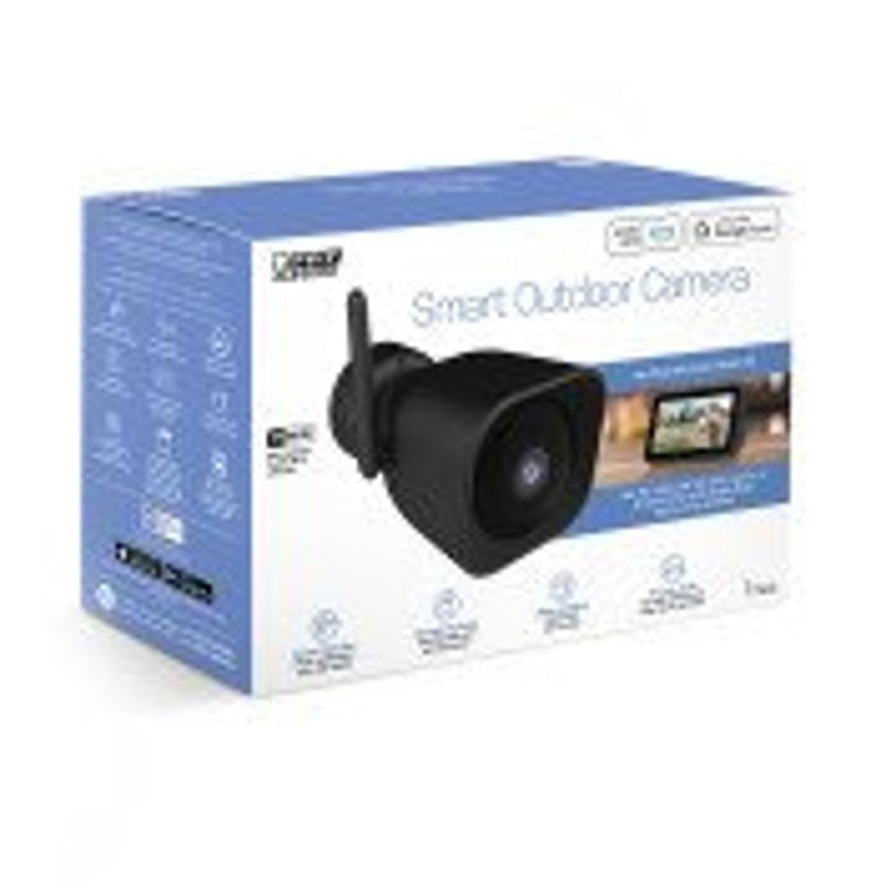 Feit Electric CAM/WM/WIFI Smart Camera, 1080 pixel Resolution, Motion Image Sensor, Night Vision: 50 ft, 1 -Camera