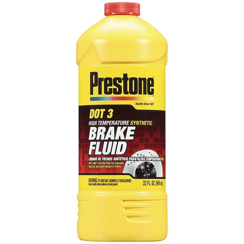 Prestone AS-401 Brake Fluid, 32 oz Bottle